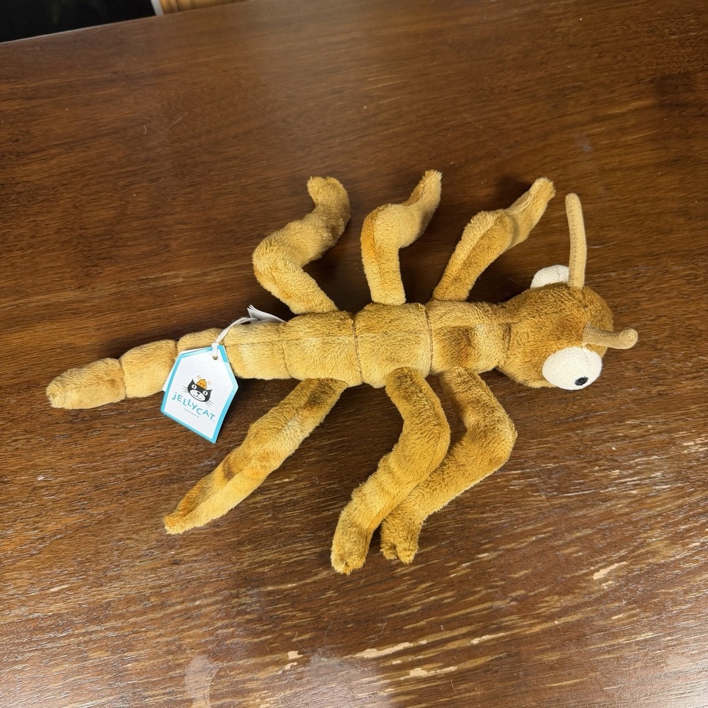 Authentic Jellycat Stanley Stick Insect RETIRED HTF Brand New With Tags